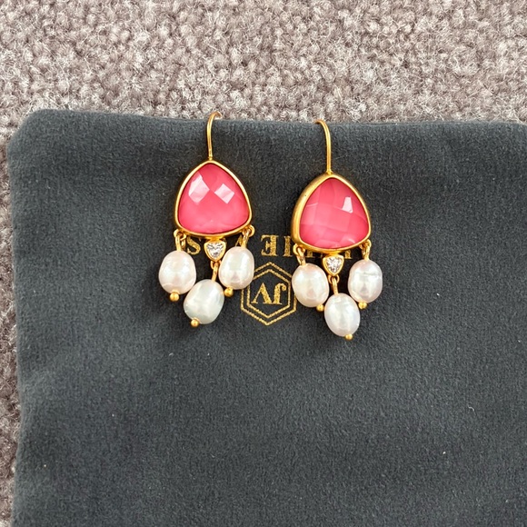 NWOT Julie Vos Aquitaine Chandelier Earring